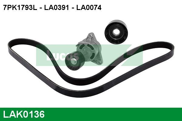 LUCAS LAK0136: Soonrihmakomplekt