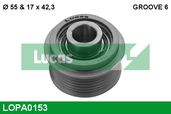 LUCAS LOPA0153: Laisvos eigos sankaba, kint. sr. generatorius
