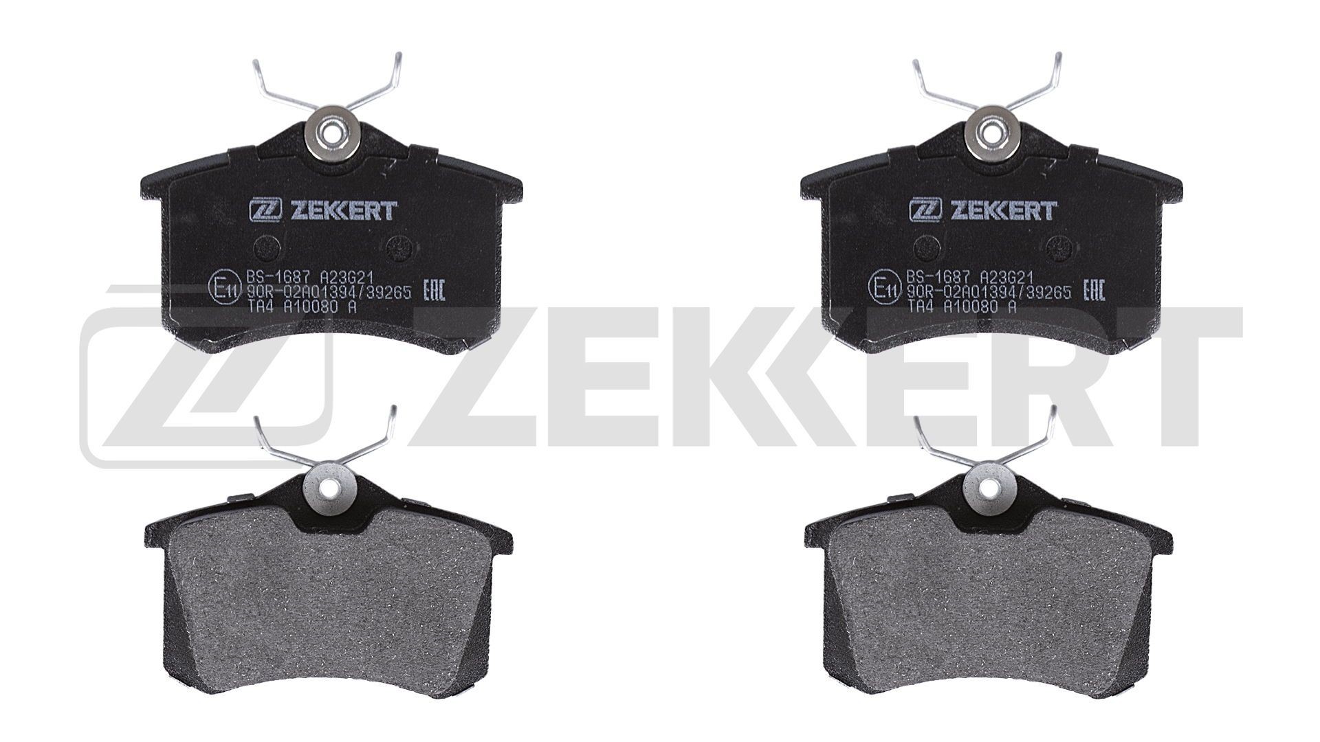 ZEKKERT BS-1687: Piduriklotsid Tagasild