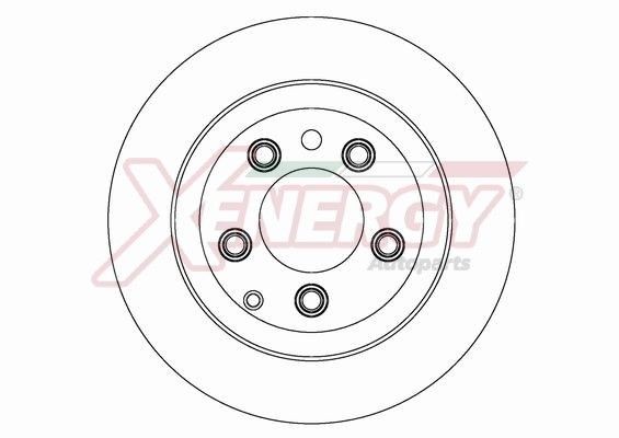 AP XENERGY X602204: Disc de frână Ř: 330mm, ventilat, Ř: 330mm, lacuit