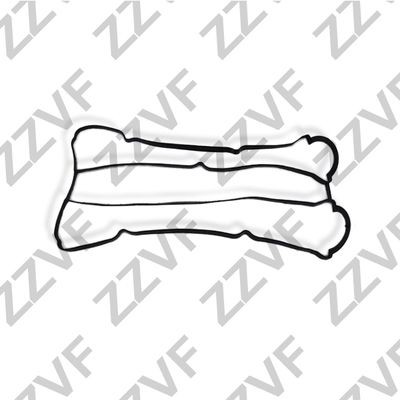 ZZVF ZV1755F: Blīve, Motora bloka galvas vāks Gumija