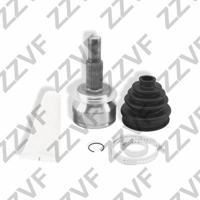 ZZVF ZVRC350: Jeu de joints, arbre de transmission côté roue, Essieu avant