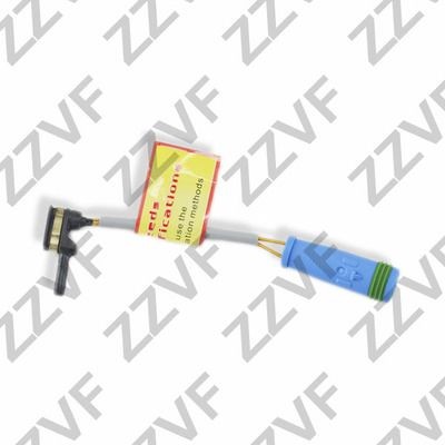 ZZVF ZVTK0006: Hoiatuskontakt, piduriklotsi kulumine Esisild