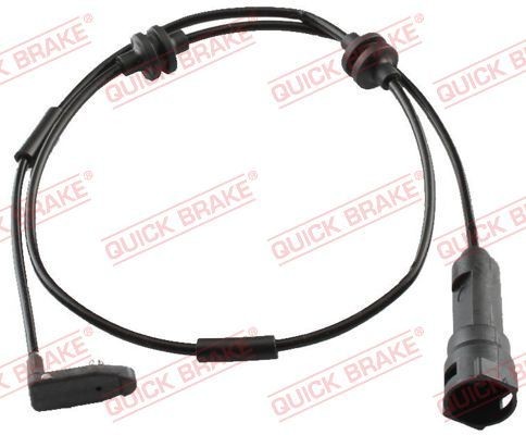 QUICK BRAKE WS 0158 B: Slitagevarnare bromsbelägg