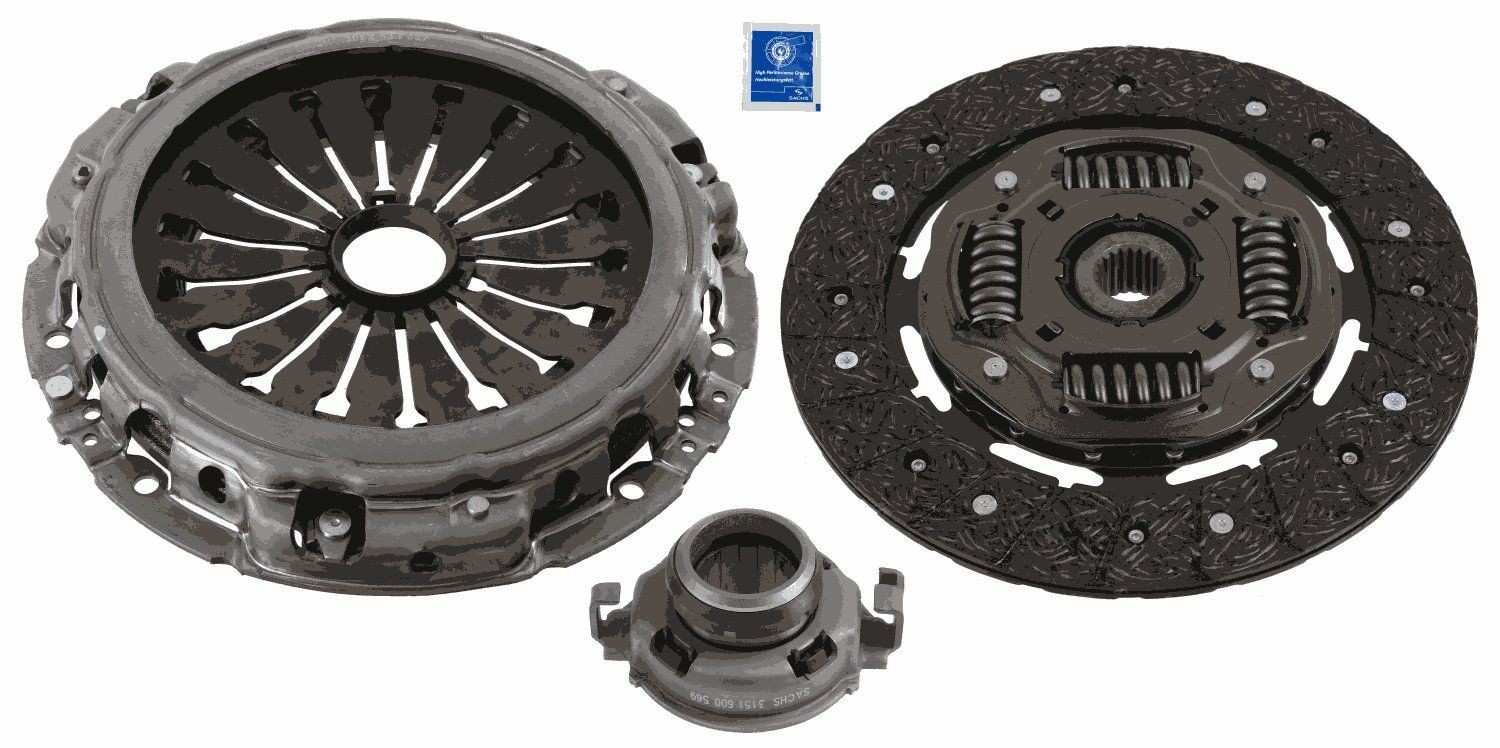 SACHS 3000 951 557: Sidurikomplekt