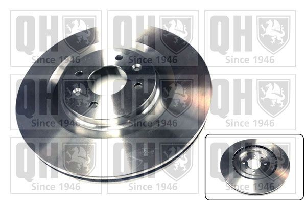 QUINTON HAZELL BDC6069: Féktárcsa Ø: 323mm, Szellőztetett, Ø: 323mm