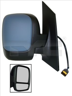 TYC 309-0189: Specchietto retrovisore esterno Dx