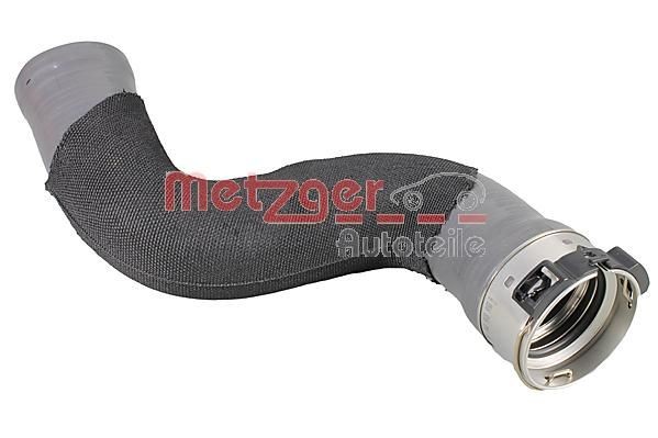 METZGER 2400502: Kompressoriõhuvoolik pärast heitgaaside turbokompressorit, paremal, koos kiirühendusega, ilma kammitsata
