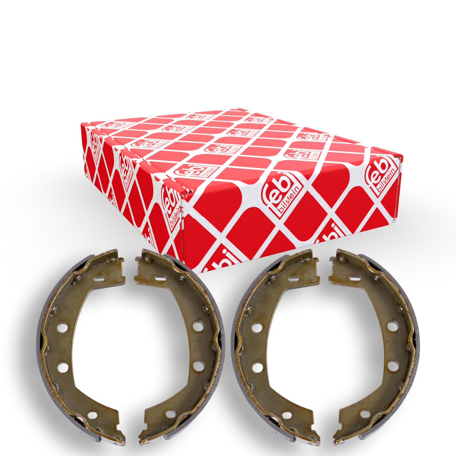 FEBI BILSTEIN 171068: Set saboti frana puntea spate, 190mm