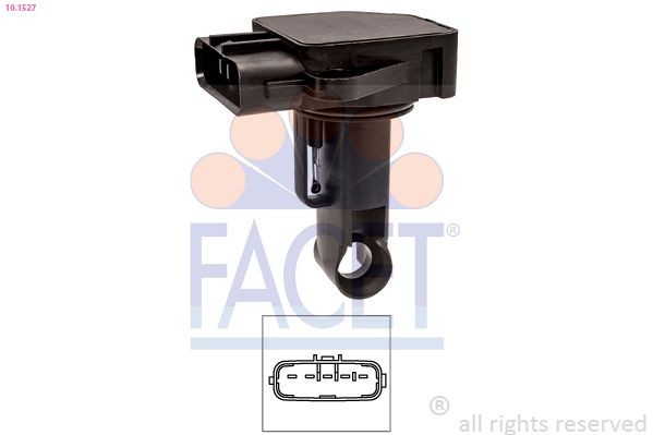 FACET 10.1527: Senzor debit aer Made in Italy - OE Equivalent