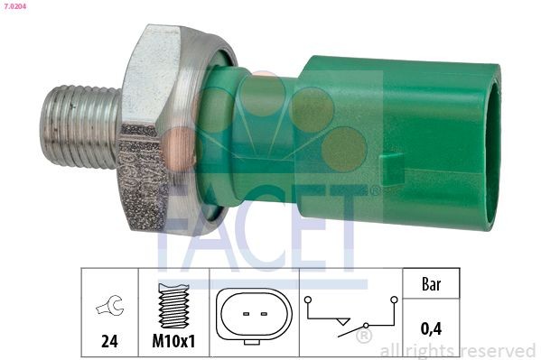 FACET 7.0204: Õlisurvelülitus Made in Italy - OE Equivalent