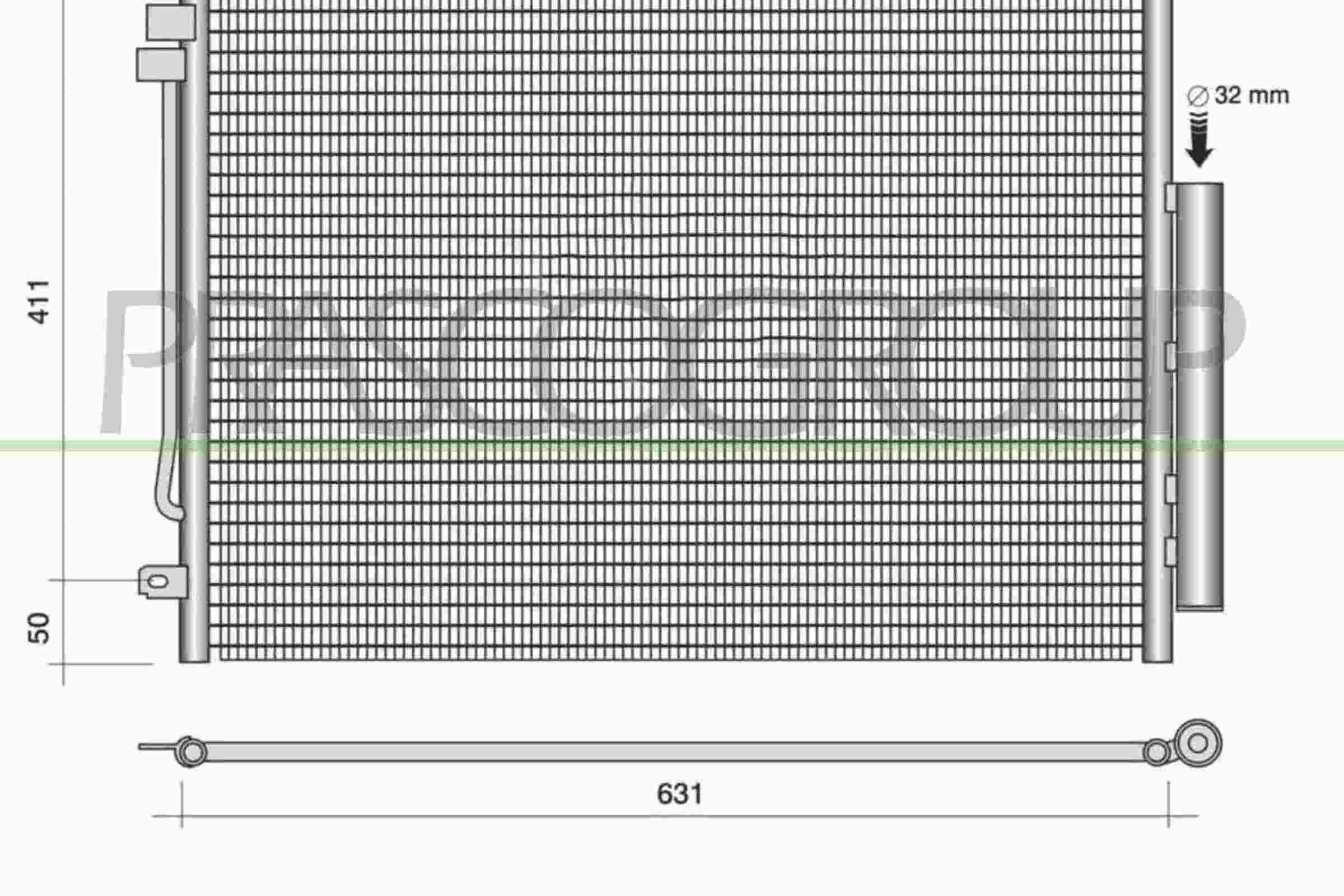 PRASCO AA090N001: Intercooler PrascoSelection