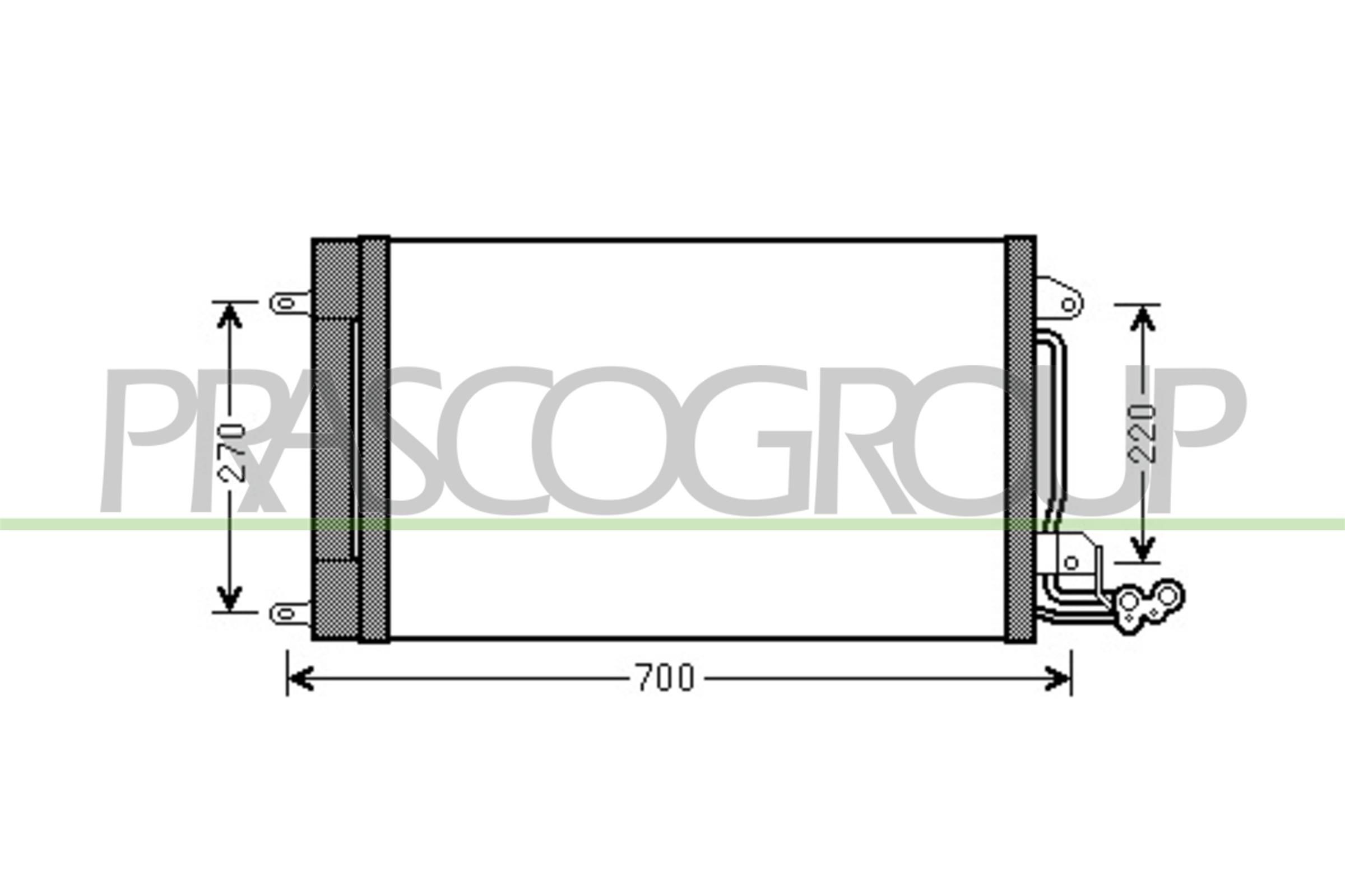 PRASCO AD120C001: Condensator, climatizare AQ cu uscator