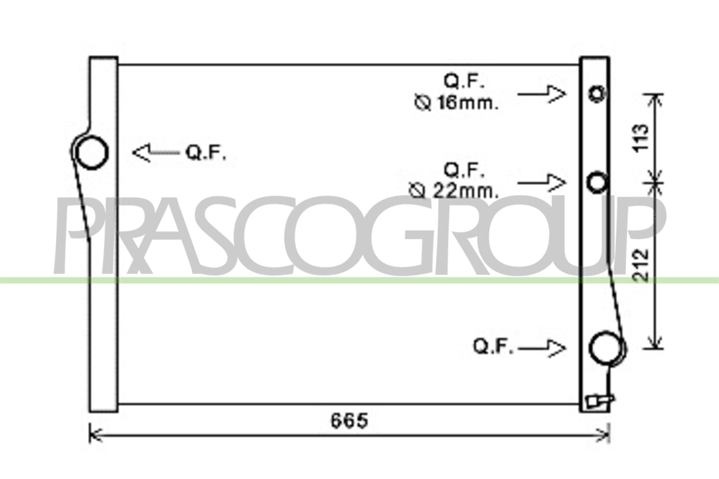 PRASCO BM822R002: Kylare AQ med snabbkopplingar