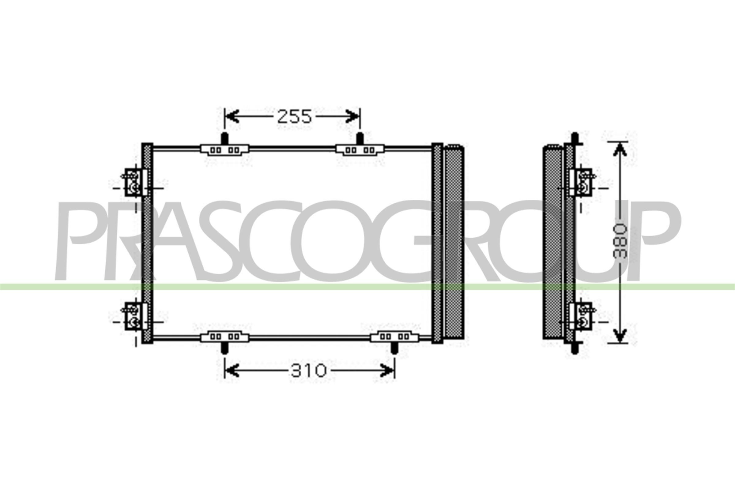 PRASCO CI305C003: Condensator, climatizare AQ cu uscator