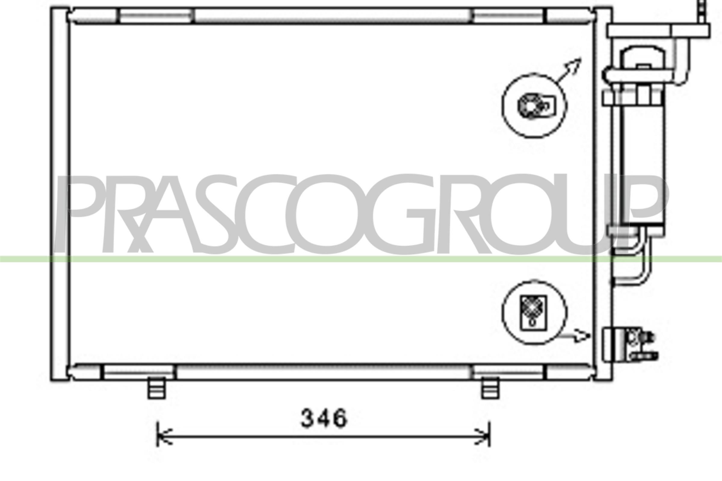 PRASCO FD602C007: Condensator, climatizare AQ cu uscator