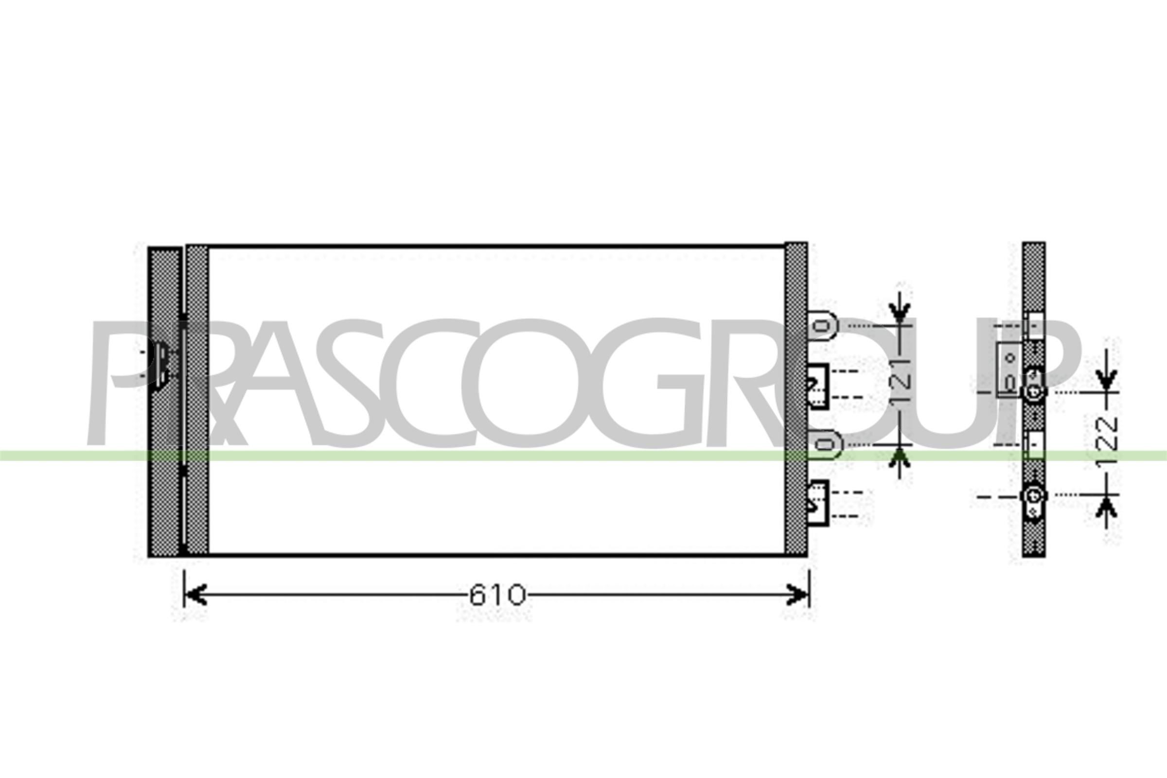PRASCO FT340C002: Condensator, climatizare AQ cu uscator