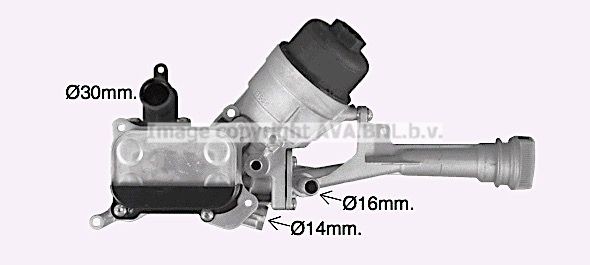 PRASCO FT3478H: Radiator ulei, ulei motor cu filtru