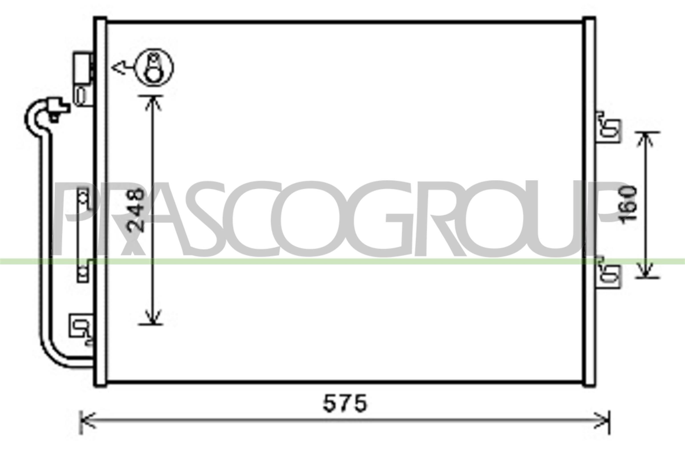 PRASCO RN306C001: Condensator, climatizare AQ