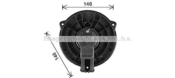 PRASCO TO8772: Electromotor, ventilatie interioara