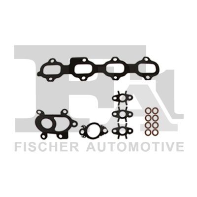 FA1 KT120700E: Set montaj, turbocompresor