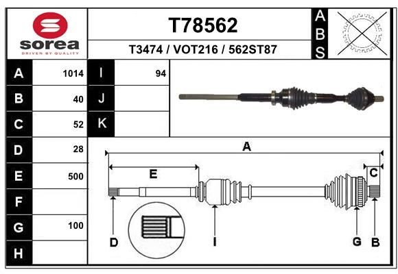 EAI T78562: Planetara 1014mm