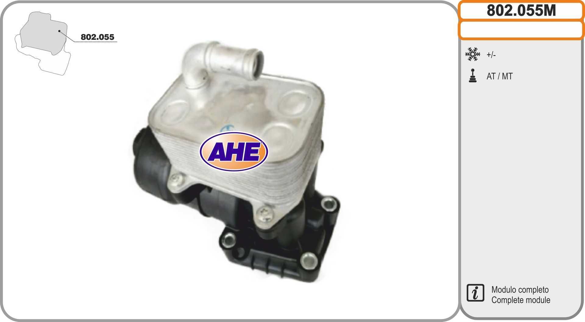 AHE 802.055M: Radiator ulei, ulei motor