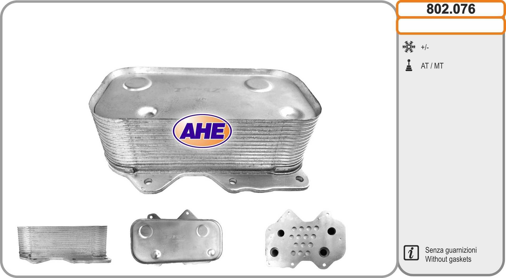 AHE 802.076: Radiator ulei, ulei motor