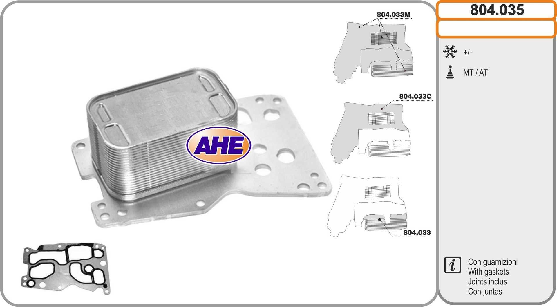 AHE 804.035: Oljekylare