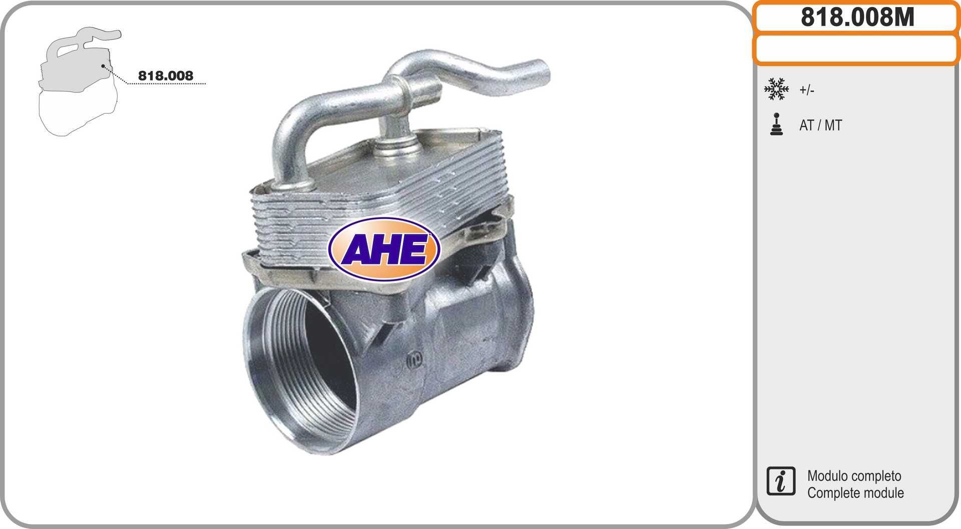 AHE 818.008M: Radiator ulei, ulei motor
