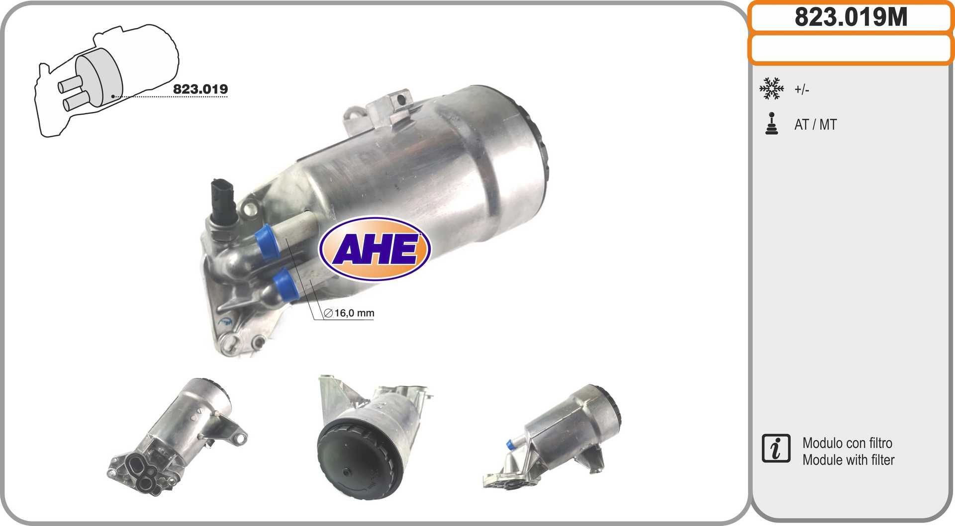 AHE 823.019M Ölkühler