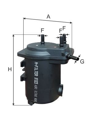 MFILTER DF 3525: Filtro carburante