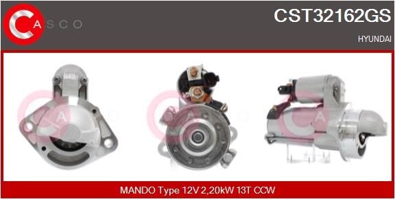 CASCO CBW75001GS: Ventilador habitáculo Genuine 12V