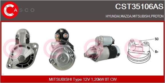 CASCO CBW77005GS: Ventilator, habitaclu 12V