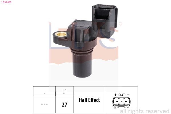 EPS 1.953.585: Andur, väntvõll Made in Italy - OE Equivalent