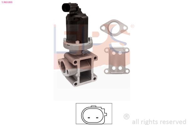 EPS 1.963.055: EGR-klapp Made in Italy - OE Equivalent
