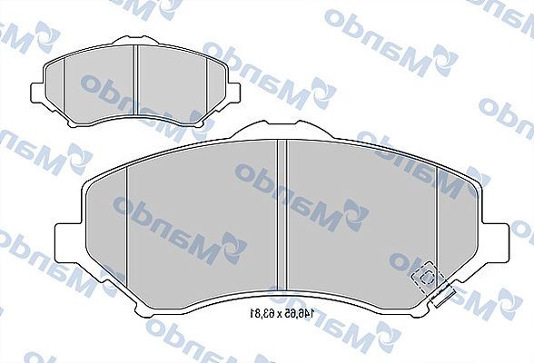 Mando MBF015453: Bremžu kluči Priekšējais tilts