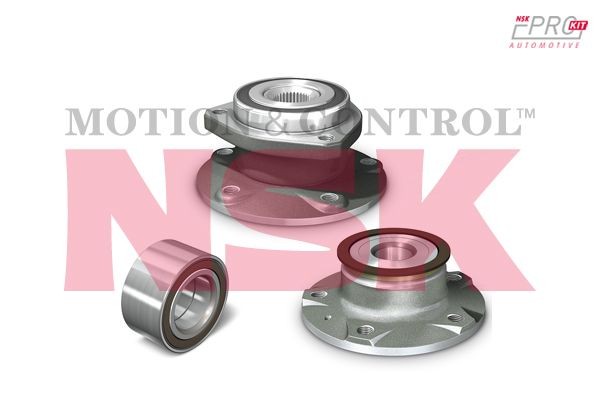NSK KH20182: Juego de cojinete de rueda ProKIT con anillo sensor ABS