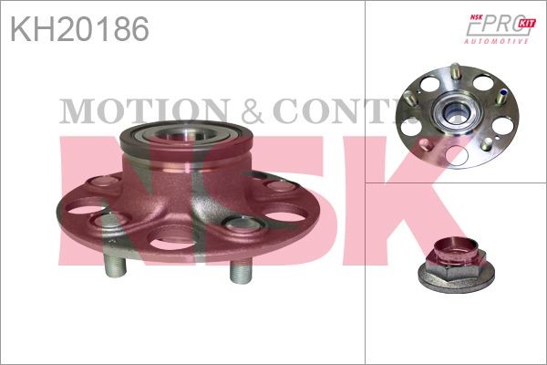 NSK KH20186: Set rulment roata ProKIT cu senzor magnetic inelar integrat