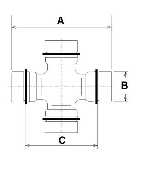 RED-LINE 11MI002: Articulatie, cardan