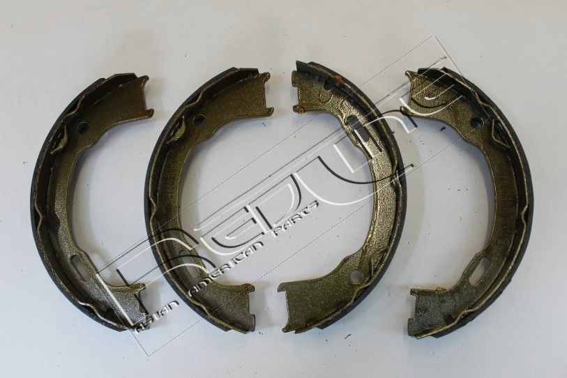 RED-LINE 47JE004: Piduriklotside komplekt, seisupidur Tagasild, 184mm
