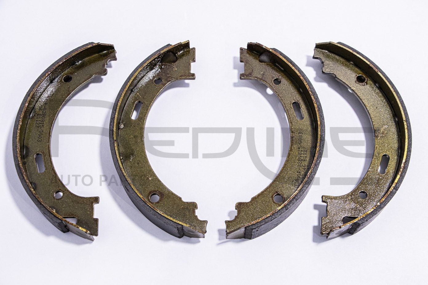 RED-LINE 47JE007: Piduriklotside komplekt, seisupidur Tagasild, 205mm
