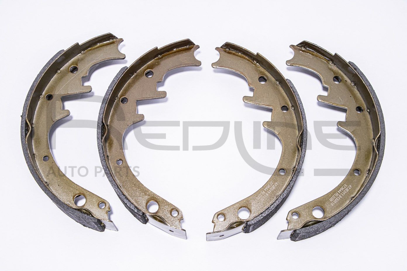 RED-LINE 47JE011: Piduriklotside komplekt Tagasild, 254mm