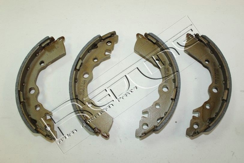 RED-LINE 47KI025: Piduriklotside komplekt Tagasild, 180mm