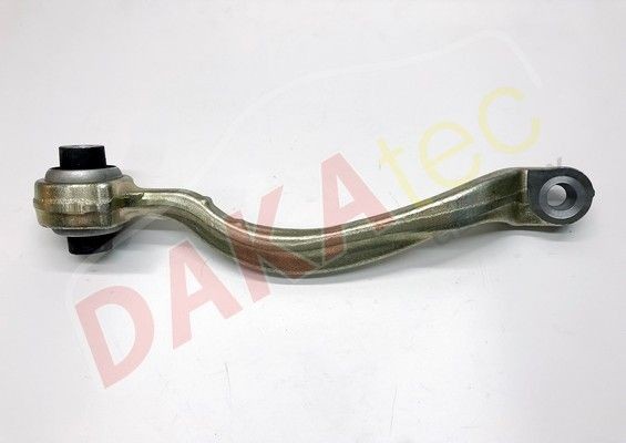 DAKAtec 100507: Vikšro valdymo svirtis priekinė ašis, kairė, apatinis, priekis, plieno liejinys, be atramos/vairo trauklės, su atraminiu buferiu