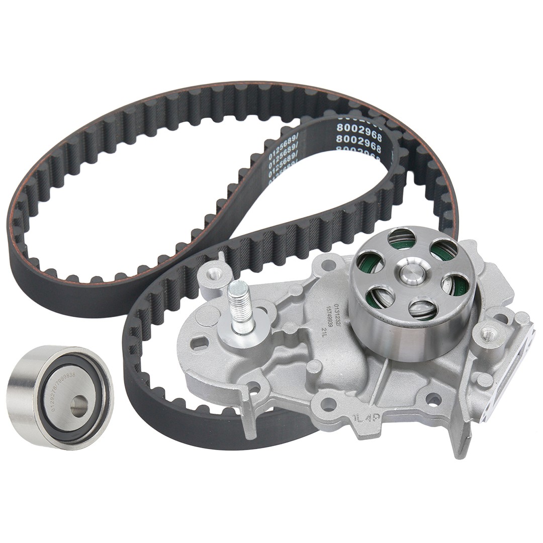 RIDEX 3096W0276: Kamremssats med vattenpump Kuggar: 87, med vattenpump