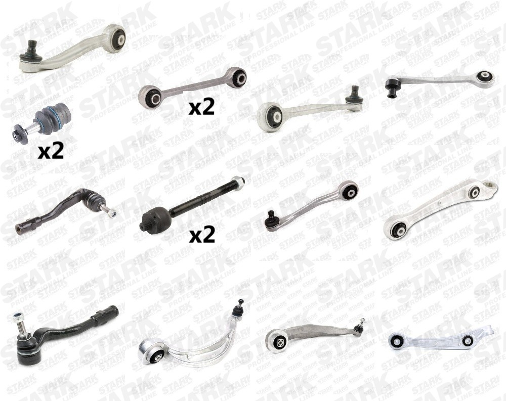 STARK SKSSK-1600225: Kit riparazione, Braccio trasversale anteriore, con materiale di fissaggio
