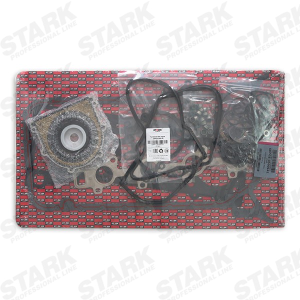 STARK SKFGS-0500141: Komplet pakningssæt, motor med cylinderhovedpakning, med pakdåse - krumtap, med ventilarmstætning, med ventildækselpakning, med integreret pakdåse, med pakdåse - knastaksel