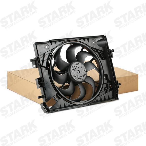 STARK SKRF-0300231: Radiatoriaus ventiliatorius 400mm, su radiatoriaus ventiliatoriaus gaubtu