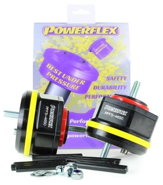 Powerflex PFF5-4650: Paigutus, Mootor ees, kahepoolne, PU (Polyurethan), Alumiinium
